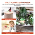 thumbnail image 4 of 2 piezas de adornos de hongos, accesorios, estatua de exterior, figura de hada, figuras en miniatura de jardín, casa de resina, 4 of 6