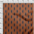 thumbnail image 2 of oneOone Organic Cotton Poplin Twill Fabric Abstract Ikat Printed Craft Fabric BTY 42 Inch Wide, 2 of 4