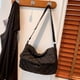 thumbnail image 4 of Bolso Hobo Acolchado para Mujer Bolso Mano Acolchado Bolso Bandolera Con Solapa Bolso Comprador (Negro), 4 of 9