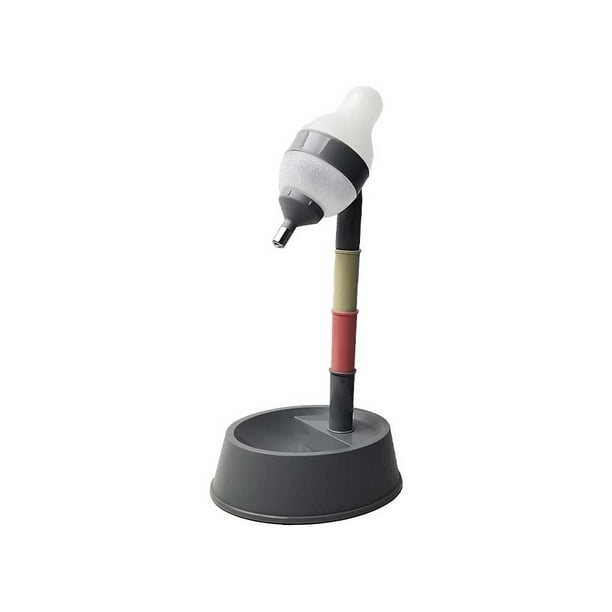 Greeniant Alimentador automático para mascotas, dispensador de alimentos ajustable en altura, botella de agua, cuenco, de alimentación, suministro Suministros para perros Gris oscuro Greeniant PT004487-02