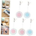thumbnail image 4 of Mobestech 5Pcs Eyeglass Cleaner Wipes with Portable Keychain Pendant Assorted Color, 4 of 8