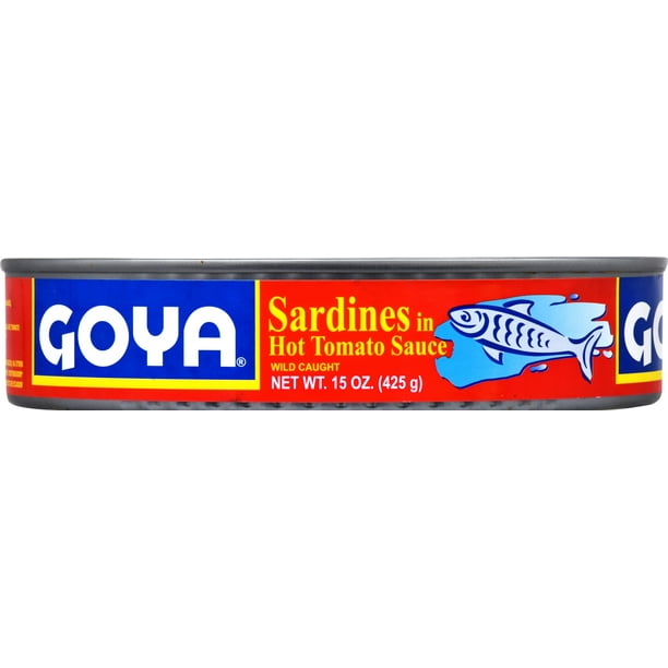 Goya Sardines in Hot Tomato Sauce, 15 oz