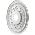 thumbnail image 4 of Ekena Millwork 19"OD x 3 1/2"ID x 1"P Baltimore Thermoformed PVC Ceiling Medallion (Fits Canopies up to 7 3/4"), Metallic Charcoal, 4 of 10