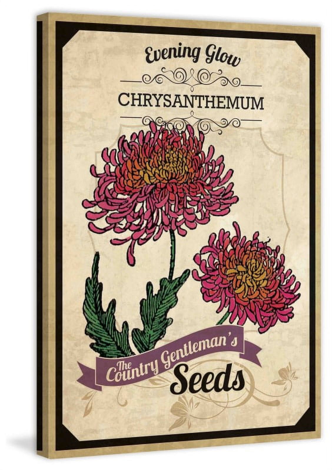 Marmont Hill "Flower Packet Chrysanthemum" Painting Print on Canvas