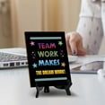 thumbnail image 5 of Team Work Makes The Dream Work! Table Sign with Acrylic Stand (6x8“) | Classroom & Home Decor, 5 of 7