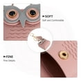 thumbnail image 3 of STRANDCHIC Owl Car Keychain Cute Design PU Key Attachment 1Pack For Women Daily Use Back to School, 3 of 7