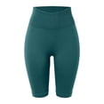 thumbnail image 6 of Kingdiese Womens Seamless Yoga Shorts Control High Waist Fitness Shorts Lifting Workout Bottoms Yoga Shorts Women Long, Size XXXXL, 6 of 8