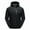 Black, variant on Save up to 50% Man Water Resistance Drawstring Pockets Hooded Outdoor Jacket Coat Gift for Women and Men