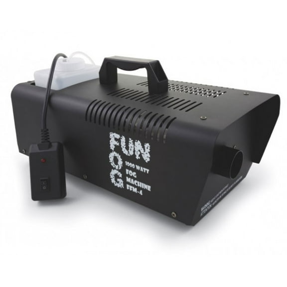 Froggy's Fog FFM-1000 1000 Watt Party Fog Machine w/ Remote Control