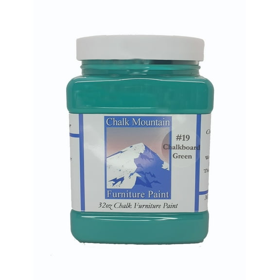 Chalk Furniture Paint - 32oz #19 Chalkboard Green