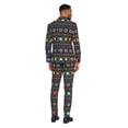 thumbnail image 2 of OppoSuits Men's Winter PAC-MAN™ Licensed Christmas Suit, 2 of 2