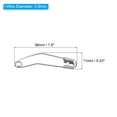 thumbnail image 2 of Uxcell Safety Pins 1.5 Inch Metal Nickel Plated Curved Sewing Pins Silver Tone 100Pcs, 2 of 5