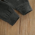 thumbnail image 6 of Seyurigaoka Baby Boys 3Pcs Summer Outfits Short Sleeve Romper +Knot Pants +Hat, 6 of 7