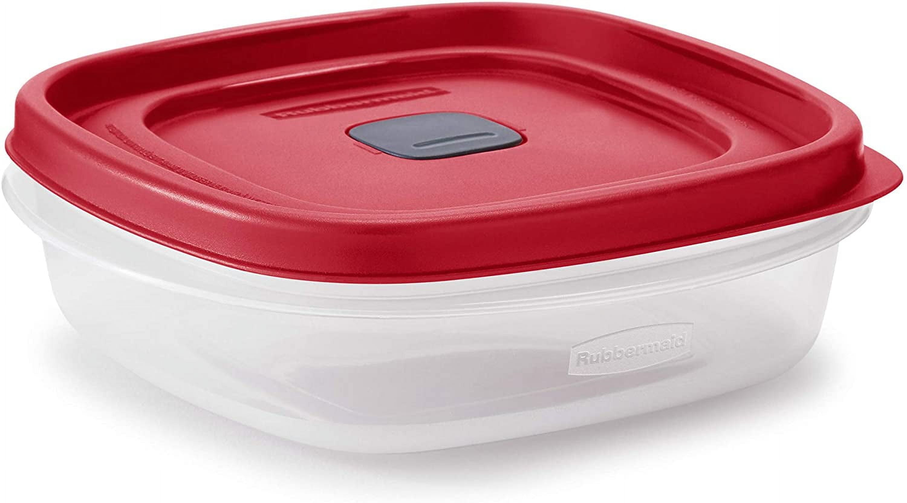 Rubbermaid 3 Cup Square Food Storage Container with Vented Lid