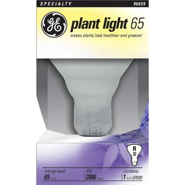 GE 20996 65R30/PL 65w BR30 Plant Light bulb, 30Pack