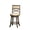 Gray, variant on Classic X-Back Swivel Stool / Two Sizes Available / Complement Any Decor
