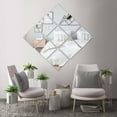 thumbnail image 2 of Efavormart 10" Square Glass Mirror Wedding Party Table Decorations Centerpieces - 6 PCS, 2 of 6