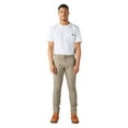 thumbnail image 2 of Dickies Men's FLEX Skinny Fit Double Knee Work Pants – Durable Stretch Twill, Reinforced Knees, Slim Tapered Design for All-Day Comfort, 2 of 5
