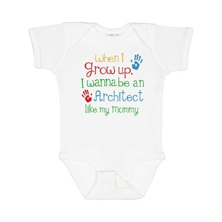 

Inktastic Architect Like Mommy Gift Baby Boy or Baby Girl Bodysuit