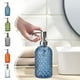 thumbnail image 1 of Botellas Dispensadoras De Vidrio Dispensador De Jabón Espumoso De Vidrio, Recargable, Para Manos O Gel De Ducha En Baño Y Cocina, Color Azul, 450 Ml (1 Unidad) Rkxzt, 1 of 8