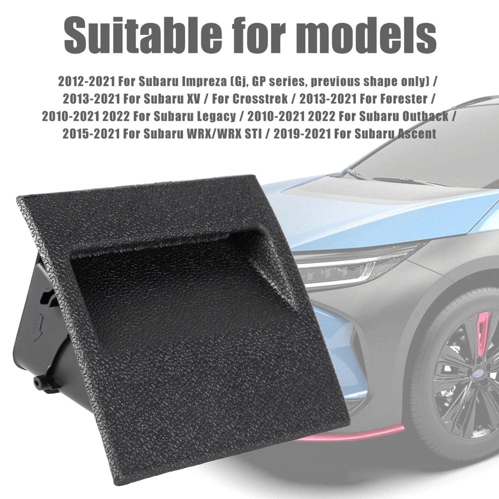 CNKOO Boîte à Fusibles Conteneur De Pièces Compatible Avec Subaru XV Crosstrek Outback Legacy Impreza WRX STI Plastique Antidérapant Noir