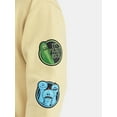thumbnail image 4 of Rick and Morty Men’s and Big Men's Embroidered Graphic Hoodie, Sizes S-3XL, 4 of 5