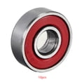 thumbnail image 2 of FrostHike Roulements de Roulement de Patin à Roulettes Haute Performance 10 Pcs Roulements de Longboard Trottinette - Rouge Rouge, 2 of 5