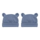 thumbnail image 4 of sweethay Gorro para recién nacido con orejas, gorros multifuncionales para niñas y niños, gorros para niños, gorros para niños pequeños azul violáceo 2piezas, 4 of 6