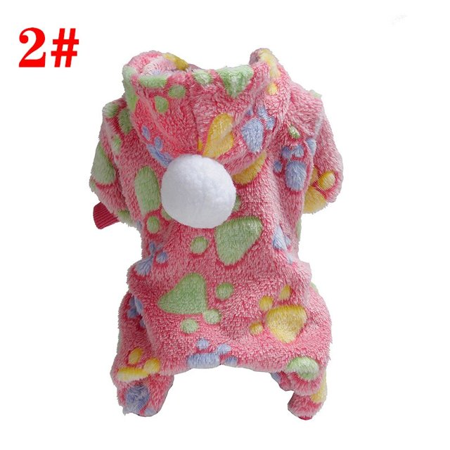 Ropa de invierno para perro, pijama de lana, mono de cuatro patas, ropa cálida para mascotas, disfraz de estrella para perros pequeños