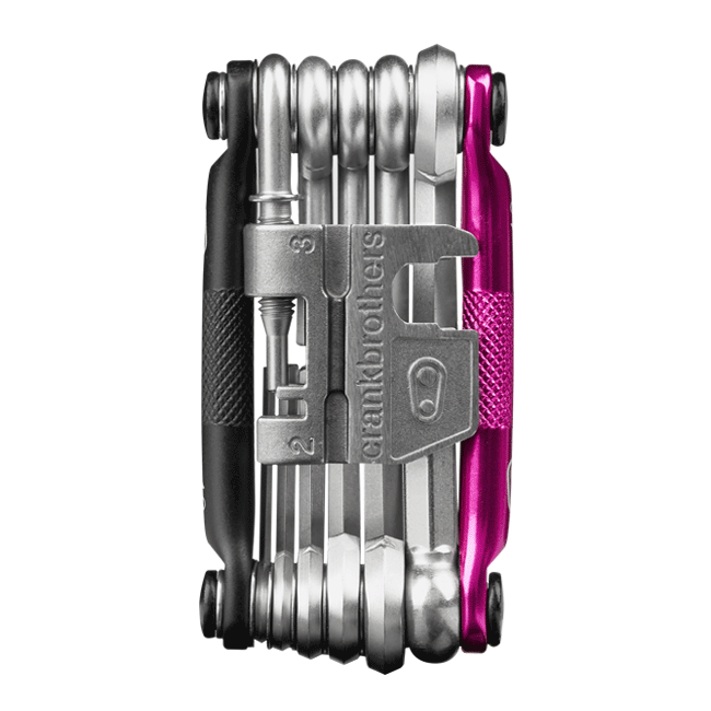 Multi Bicycle Tool (17Function, Magenta)