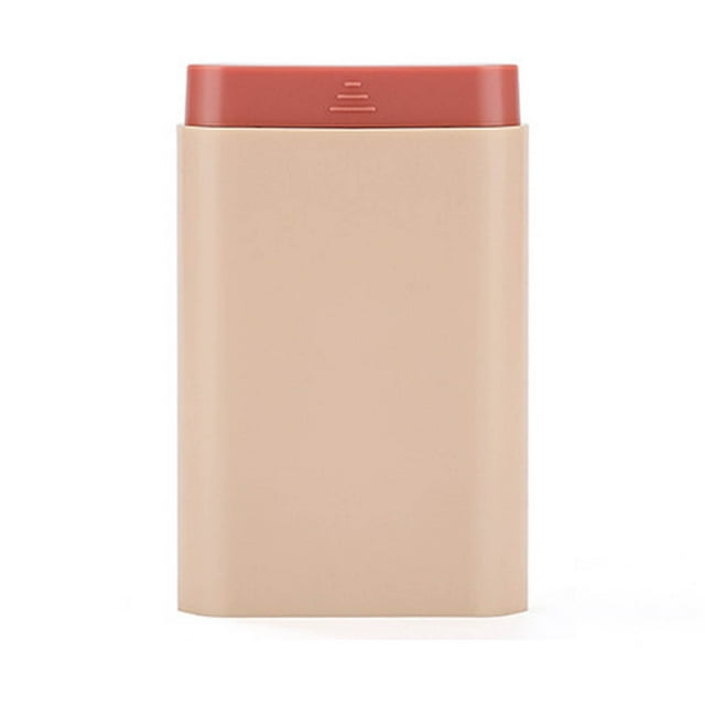 EGNMCR Outils&Amélioration de la Maison Boîte de Rangement pour Pilules de Voyage Mini 6 Fentes Étui Portable Organisateur de Rangement Rangement