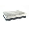 Allswell Premium Rectangle Curved Pet Bed - Perfect Lounger Style Bed For Large and Medium Dogs