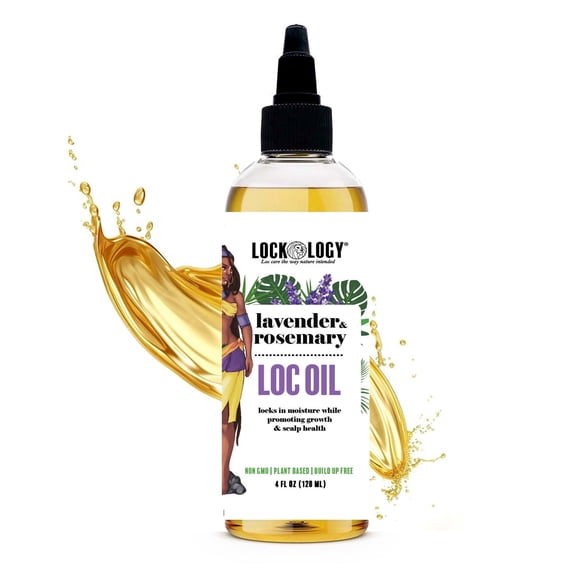 Loc Oil; Loc Oil Moisturizer For Locs & Dreads, Lavender and Rosemary; Loc Spray For Dreadlocks by Lockology