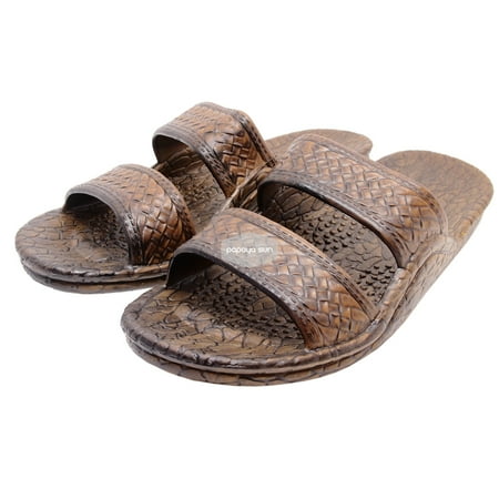 

Pali Hawaii Dark Brown Jesus Hawaiian Sandals Jandals
