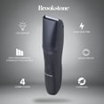 thumbnail image 3 of Brookstone Cordless Rechargeable Men's Electric Hair Trimmer with Included Vacuum,, 3 of 14