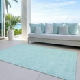 thumbnail image 6 of Addison Rugs Chantille Indoor/Outdoor Transitional Floral Teal Washable Rectangle Rug, 10' x 14', 6 of 6