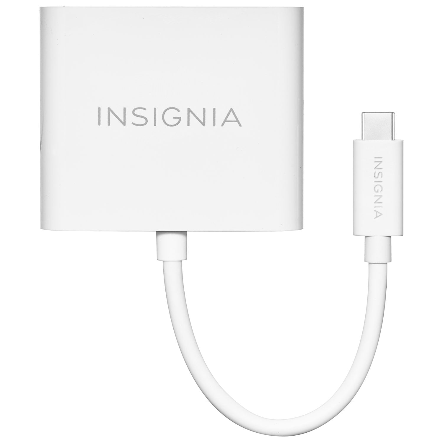 Insignia USB-C to HDMI Multiport Adapter – 4K HDMI, USB 3.0 & USB-C PD – Black