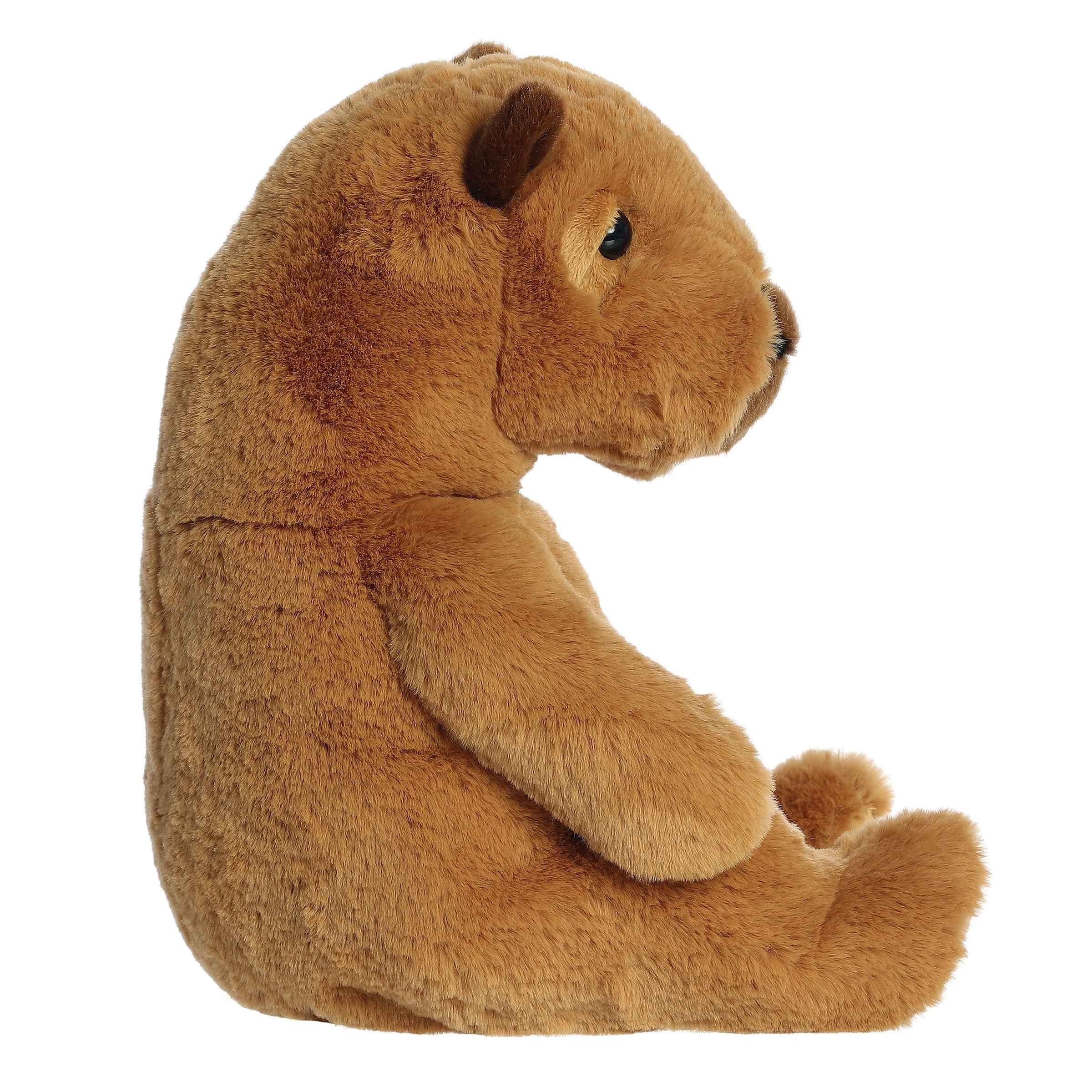 Aurora - Large Brown Sluuumpy - 11" Da Capybara - Cozy Stuffed Animal