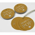 thumbnail image 4 of Inkdotpot Pack Of 100 Real Silver Foil Paper Tags Ready To Pop Baby Shower Favor Hang Tags, 4 of 7