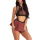 thumbnail image 4 of Gibobby Sujetador De Encaje Para Mujer Conjuntos de Lencería Sexy para Mujer Brasier de Encaje Flores Sujetador Abierto Tanga G-String Thong Ropa Interior Pijama(Negro, CH), 4 of 4