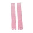 thumbnail image 2 of FVDPWYE Summer Tabi Split Toe Socks Breathable Extended Calf Socks for Women Comfortable Pink, 2 of 9