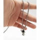 thumbnail image 3 of 2 collares de acero inoxidable para parejas, astronomía, astronauta, collares a juego para parejas, regalo del día de San Valentín para él y ella, 3 of 5