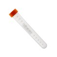 thumbnail image 4 of Uxcell 15ml Plastic Round Bottom Centrifuge Tubes with Orange Cap 10 Pack, 4 of 5