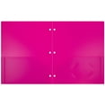 thumbnail image 3 of JAM Paper Heavy Duty Plastic 3 Hole Punch School Folders with Pockets, 6 per Pack, 3 of 5