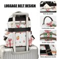 thumbnail image 3 of FORMRS Mini Backpack Purse for Women Travel Daypack Casual Shoulder Bag, Christmas Gift Train, 3 of 7