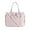 Pink, variant on Luvy Bag, Crush Bow Tote Bag for Women, Lightweight Waterproof Puffy Quilted Shoulder Bag, Stylish Handbag for Work, Travel, Shopping, Gym, and Daily Commute