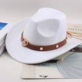 thumbnail image 4 of Chapeau de Cowboy Classification des Produits Style Western avec Bandeau Classique pour Hommes et Femmes, 4 of 4