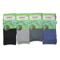 thumbnail image 1 of Calcetines de bambú para niños, 12 pares, antimicrobianos sin costuras, 1 of 3