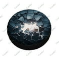 thumbnail image 5 of 3D Abstract Crushing Surface Polyester Universal Spare Wheel Tire Cover Wheel Covers for Trailer RV SUV Truck Camper, 5 of 5