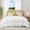 White, variant on Lightweight Down Comforter  Size, Goose Feathers Fiber Comforter for Hot Sleepers, Breathable & Ultra Soft  Duvet Insert, Thin Bedding for Summer, (68" X 88")